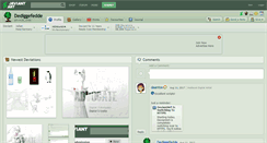 Desktop Screenshot of dediggefedde.deviantart.com
