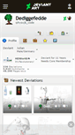 Mobile Screenshot of dediggefedde.deviantart.com