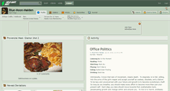 Desktop Screenshot of blue-moon-maiden.deviantart.com