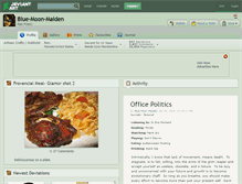 Tablet Screenshot of blue-moon-maiden.deviantart.com