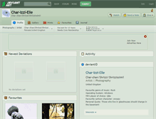 Tablet Screenshot of char-izzi-elle.deviantart.com