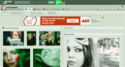 Desktop Screenshot of aliceisdead.deviantart.com