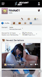 Mobile Screenshot of hisoka01.deviantart.com