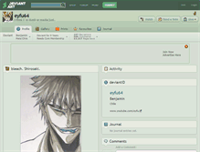 Tablet Screenshot of eyfu64.deviantart.com