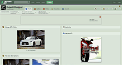 Desktop Screenshot of dupas02designer.deviantart.com