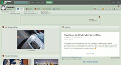 Desktop Screenshot of menoats.deviantart.com