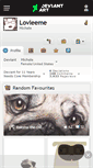 Mobile Screenshot of lovleeme.deviantart.com