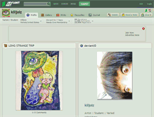 Tablet Screenshot of killjoiz.deviantart.com
