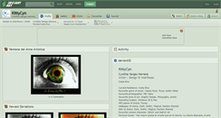 Desktop Screenshot of kittycyn.deviantart.com
