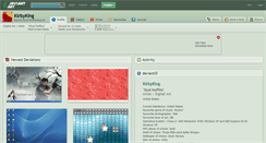 Desktop Screenshot of kirbyking.deviantart.com