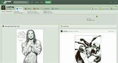Desktop Screenshot of luispuig.deviantart.com