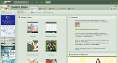Desktop Screenshot of housepets-group.deviantart.com