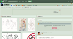 Desktop Screenshot of ninjafire9.deviantart.com