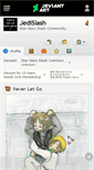Mobile Screenshot of jedislash.deviantart.com