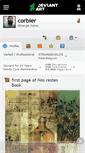 Mobile Screenshot of corbier.deviantart.com