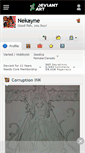 Mobile Screenshot of nekayne.deviantart.com