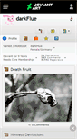 Mobile Screenshot of darkflue.deviantart.com