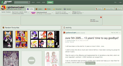 Desktop Screenshot of lightdemoncodeh.deviantart.com