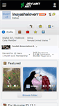 Mobile Screenshot of inuyashaloverr.deviantart.com
