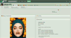 Desktop Screenshot of makeup-artist.deviantart.com