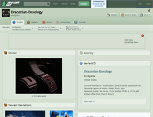 Tablet Screenshot of draconian-doxology.deviantart.com