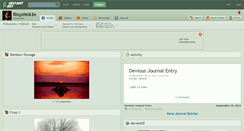 Desktop Screenshot of f0xychick3n.deviantart.com