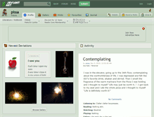 Tablet Screenshot of pissa.deviantart.com