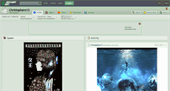 Desktop Screenshot of christophere13.deviantart.com