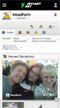 Mobile Screenshot of meadhorn.deviantart.com
