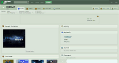 Desktop Screenshot of hcdpamf.deviantart.com