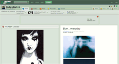 Desktop Screenshot of endlessdark14.deviantart.com