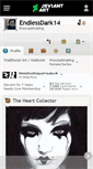 Mobile Screenshot of endlessdark14.deviantart.com