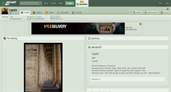 Desktop Screenshot of cat69.deviantart.com
