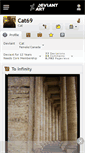 Mobile Screenshot of cat69.deviantart.com