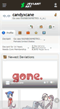 Mobile Screenshot of candyxcane.deviantart.com