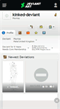 Mobile Screenshot of kinked-deviant.deviantart.com