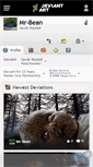 Mobile Screenshot of mr-bean.deviantart.com