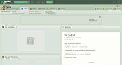 Desktop Screenshot of jaiex.deviantart.com