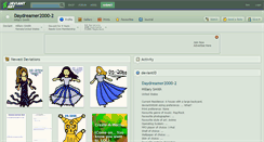 Desktop Screenshot of daydreamer2000-2.deviantart.com