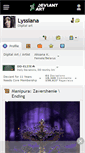 Mobile Screenshot of lyssiana.deviantart.com