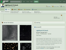 Tablet Screenshot of nighthawk101stock.deviantart.com