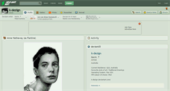 Desktop Screenshot of k-dezign.deviantart.com