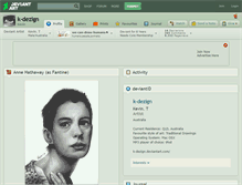 Tablet Screenshot of k-dezign.deviantart.com