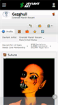 Mobile Screenshot of gazghull.deviantart.com