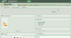 Desktop Screenshot of beehive-radio.deviantart.com