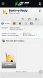 Mobile Screenshot of beehive-radio.deviantart.com