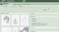 Desktop Screenshot of furydivine.deviantart.com