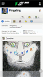 Mobile Screenshot of pingaling.deviantart.com