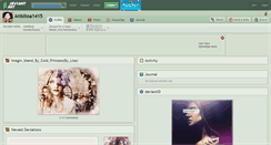 Desktop Screenshot of anislissa1415.deviantart.com