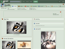 Tablet Screenshot of dyceibg.deviantart.com